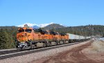 BNSF 7588, BNSF 6712, BNSF 5526 & BNSF 5528